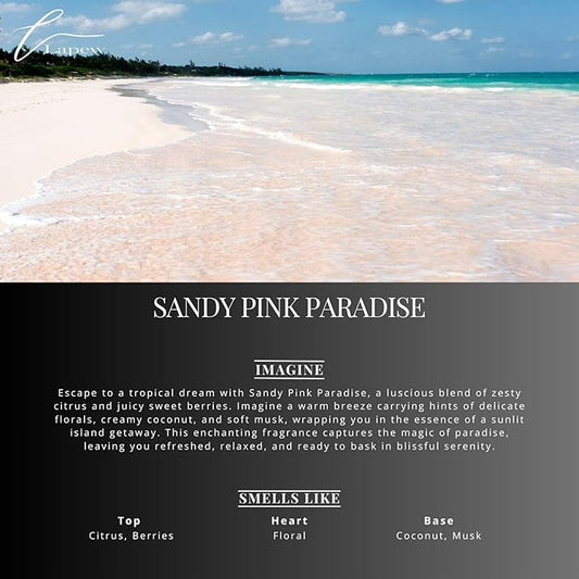 Lapew Sandy Pink Paradise Bundle – Carpet Deodorizer Powder & Scented Mop Soap Set – Odor Eliminator for Pet-Friendly Homes (Pink Sands Fragrance)