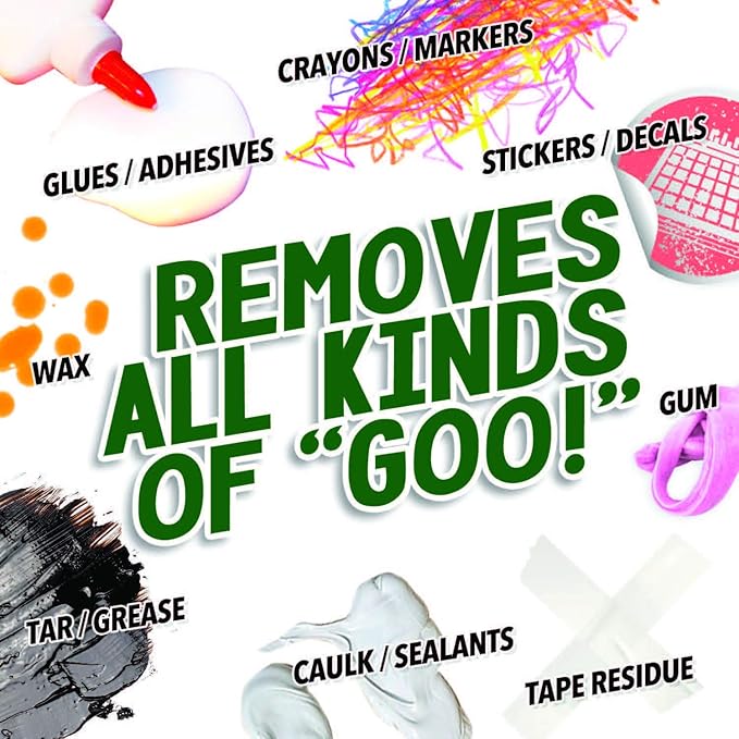Dumond Smart 'n Easy Goo & Adhesive Remover, Surface Safe, Removes Stickers, Labels, Decals, Tape, Sticky Residue, Chewing Gum, Glue, Grease, Tar, Lemon Citrus Scent, 22oz Spray