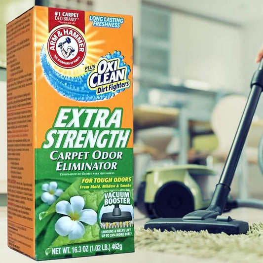 Arm & Hammer 4SGM New 361970Extra Strengh 16.3Z Carpet Odor Eliminator (6-Pack) Laundry Detergent Cheap Wholesale Discount Bulk Cleaning Firesale