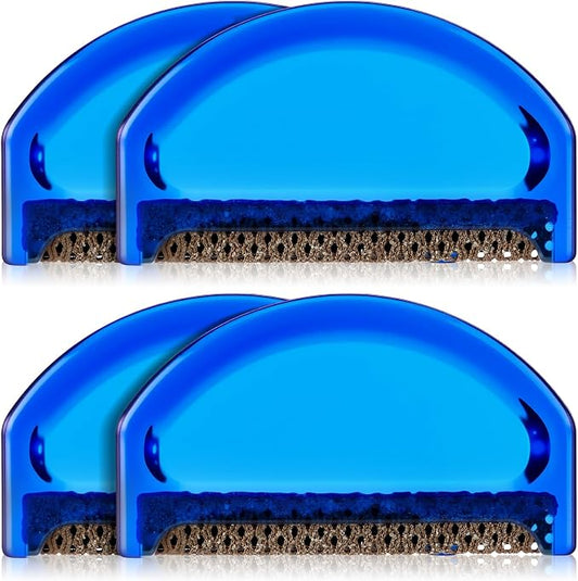 Boao 4 Pieces Sweater Combs to Remove Pilling Sweater Defuzzer,Minimalist | Multi-Fabric Sweater Comb, Wool Cotton Pilling Remover, Remove Fuzz and Bobbles from Clothes Coats Blankets by Boao