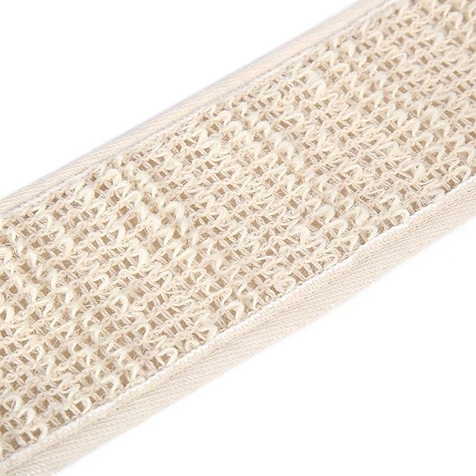 Dry Brushing 1pc Soft Exfoliating Bath Shower Massage Spa Scrubber Sponge Back Strap Body Skin Cleaning Tool