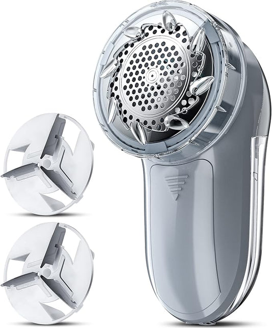 Bymore Fabric Shaver, Lint Shaver, Sweater Shaver for Clothes, Gray | Compact one-button design refreshes clothes quickly and fits easily in a bag for home, office or travel by Bymore
