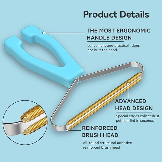 Pet Hair Remover Carpet Rake, Dog & Cat Hair Remover, Carpet Scraper | Pet Hair Removal Tool, Fabric Shaver, Lint Remover, Carpet Brush, Rugs, Couch, Furniture, Car, Pet Towers - Image 2