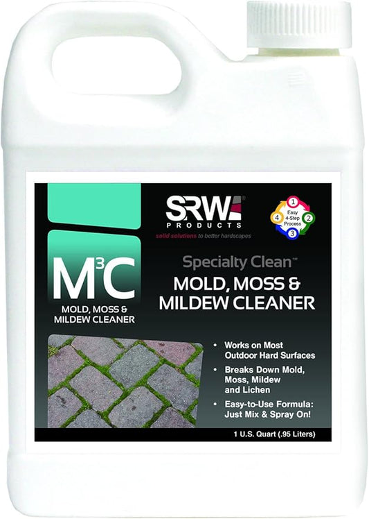 SRW Products Mold Moss and Mildew Outdoor Surface Cleaner (1 Quart)