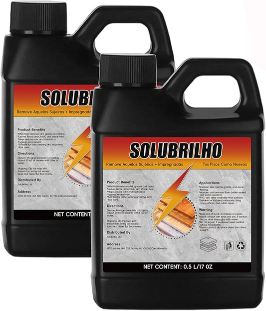 Tile Cleaner, Grout Cleaner for Tile Floors, Original Floor Cleaner Black Bottle, Laminate Floor Cleaner, Multipurpose Powerful Stain Removing Liquid for Bathroom, Kitchen, Tiles, Porcelain(2)
