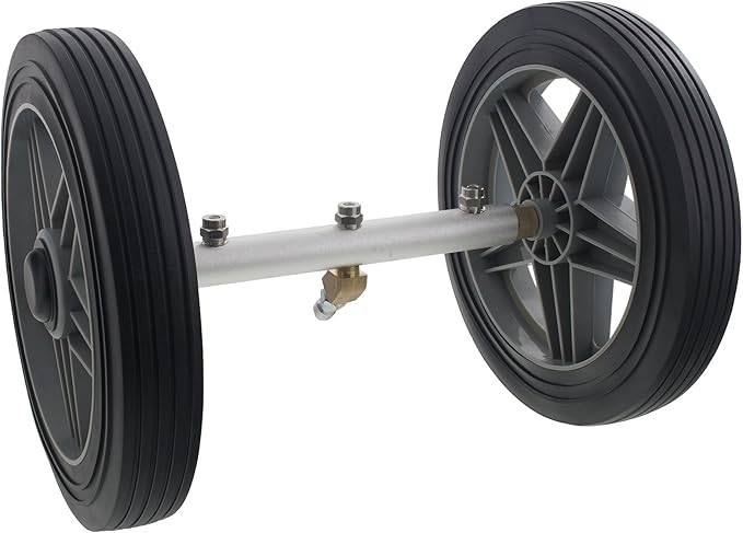 Erie Tools Surface Cleaning Water Broom with 3 Nozzles and Wheels for Pressure Washers 4000 PSI 5.5 GPM