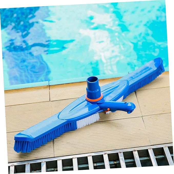 Yardwe 1pc Heavy Duty Swimming Pool Brush Bristles for Cleaning Walls Floors and Steps Versatile Pool Cleaning Tool for Inground