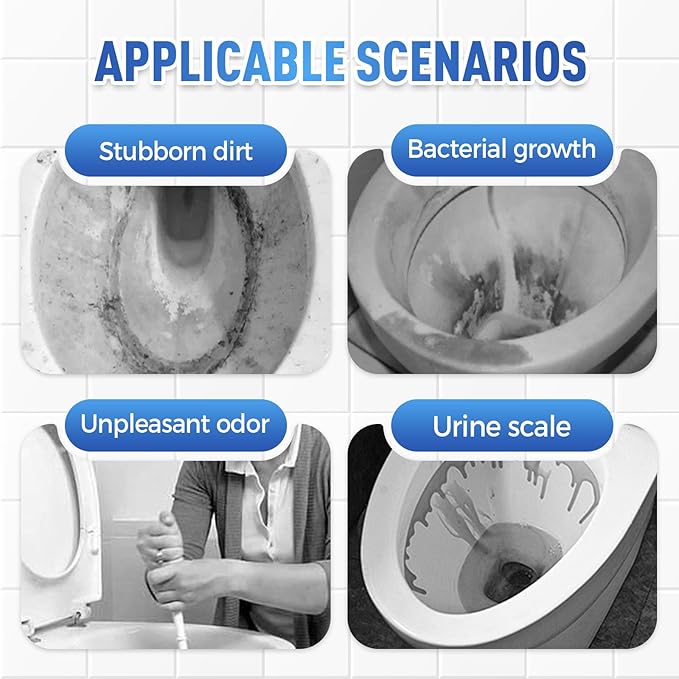 2025 New Foam Toilet Cleaner, Upgraded Powerful Toilet Bowl Cleaner, Advanced Bathroom Cleaner for Home, Powerful Instant Bowl Cleaners for Toilets Squatting Pans (3)