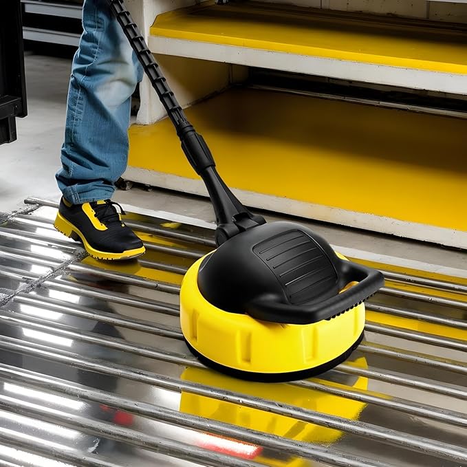 Pressure Washer Surfaces Cleaner - Patio Cleaner Powerful Sidewalk Scrubber | Outdoor Scrubber Multipurpose Pressure Washer Attachments for Driveways Sidewalks Yards
