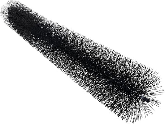 Happybuy 30 Feet Gutter Brush, 4.33" Diameter Gutter Cleaning Tools, Leaf Guard for 5" Gutters, Ground-Level Debris Removal, 10-Pack, Polypropylene & Galvanized Steel