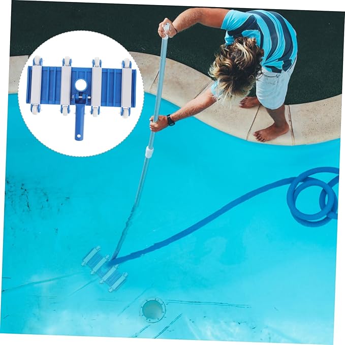 Pool Brush Head Swimming Pool Cleaning Tool Flexible Suction Head Vacuum Cleaner