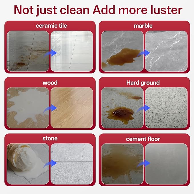 2.5L Floor Cleaning Solution Compatible with Roborock/Eufy/iRobot/Ecovacs/Dreame/Shark, Fragrance Deodorization, Deep Cleans for Multiple Hard Floors (2.5 Liter, 【Rose】)