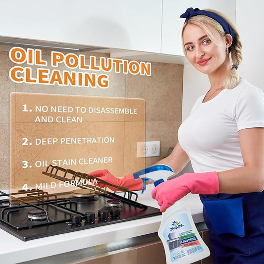 All Purpose Cleaner, Stain Remover Cleaning Spray, Kitchen Cleaner Spray, Multi-Purpose Cleaner Spray Removes grease, dirt and stains from bathrooms, floors and more! (3pcs)