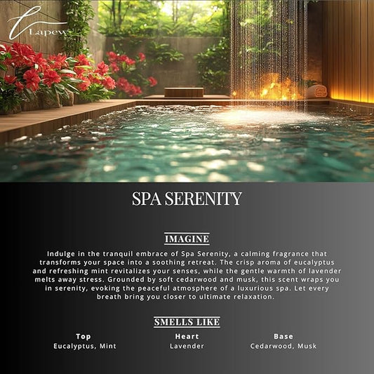Lapew Spa Serenity Bundle – Carpet Deodorizer Powder & Scented Mop Soap Set – Odor Eliminator for Pet-Friendly Homes
