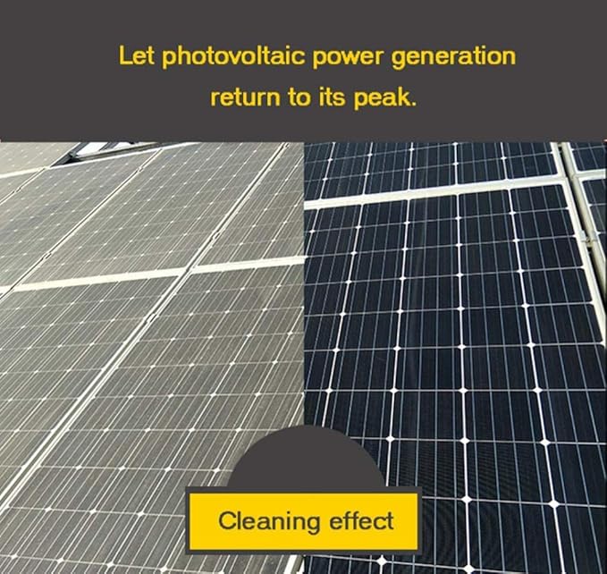 Photovoltaic Panel Cleaning, 3.6-11M Water Fed Telescopic Brush, Window Clean, Extendable Cleaner Conservatory Roof Cleaning Tools Roof/4M 18Ft
