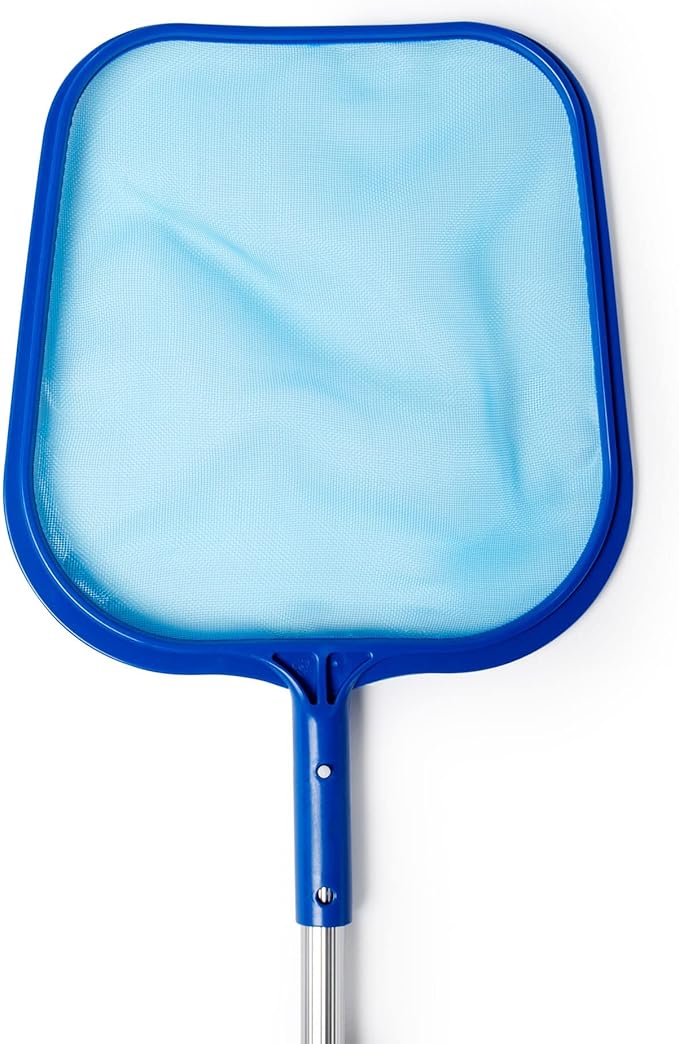 Swimline Leaf Skimmer with 48" Adjustable Aluminum Telescopic Pole