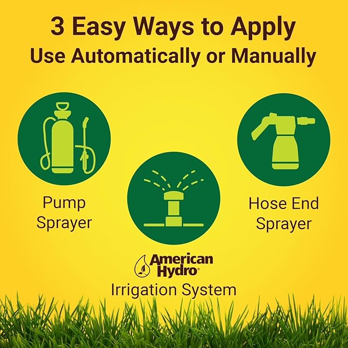NatureShield Insect and Pest Repellent, Outdoor Bug Repellent for Patio and Lawn, Use with Irrigation Feeder System, Pump or Hose End Sprayer, 64 Fl Oz, 4 Pack