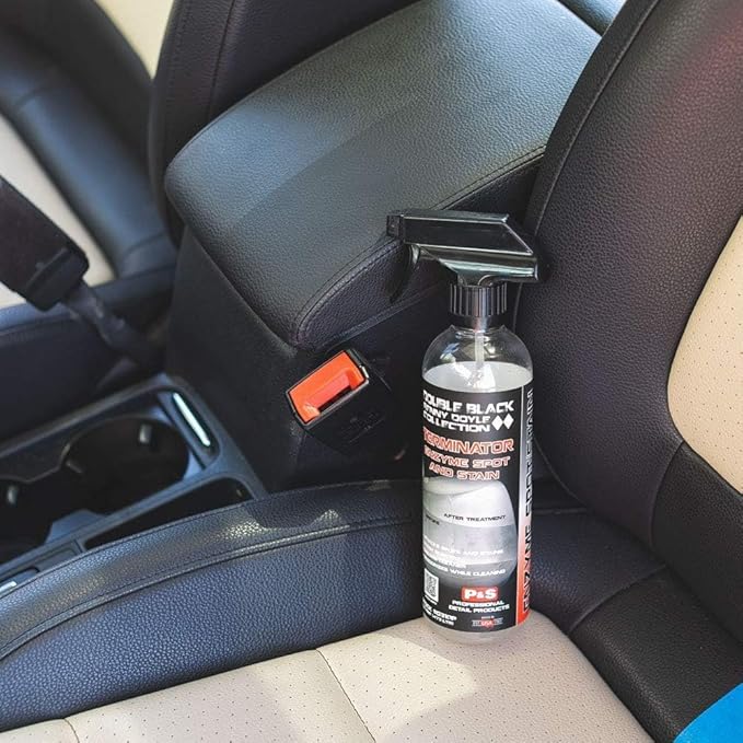 P & S PROFESSIONAL DETAIL PRODUCTS Terminator Enzyme Spot & Stain Remover ?€? Professional Upholstery & Carpet Cleaner, Eliminates Grease, Dirt, Protein-Based Stains, Fresh Scent - 16 Oz.