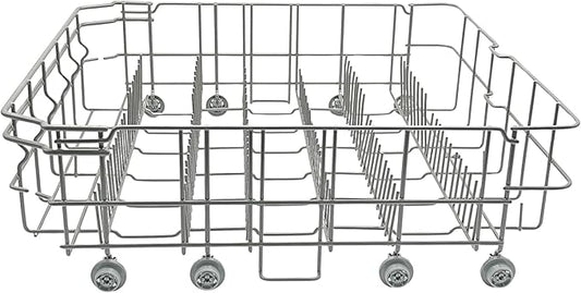 DD82-01384A DD81-02295A Dishwasher Lower Dishrack Assembly Dishrack Basket for Samsung Dishwashers DW80R2031US, DW80R2031UG, DW80N3030US, DW80N3030UB, DW80N3030UW, DW80M2020US