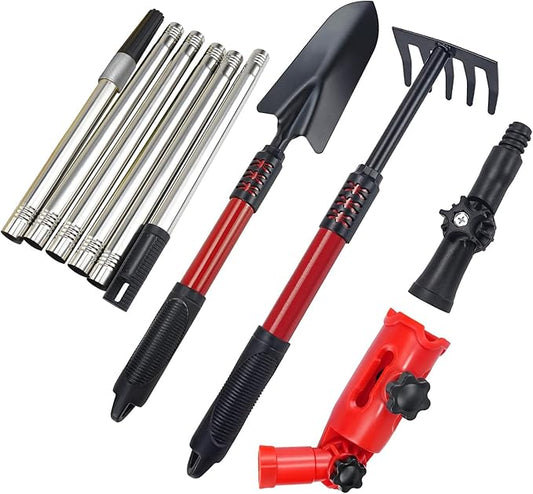 1.7M Gutter Cleaning Tools From The Ground,Gutter Guards With Rotatable Angles,Gutter Brushes,Pressure Washer Extension Wand,pressure Washer Nozzle For Outdoor Maintenance Roof