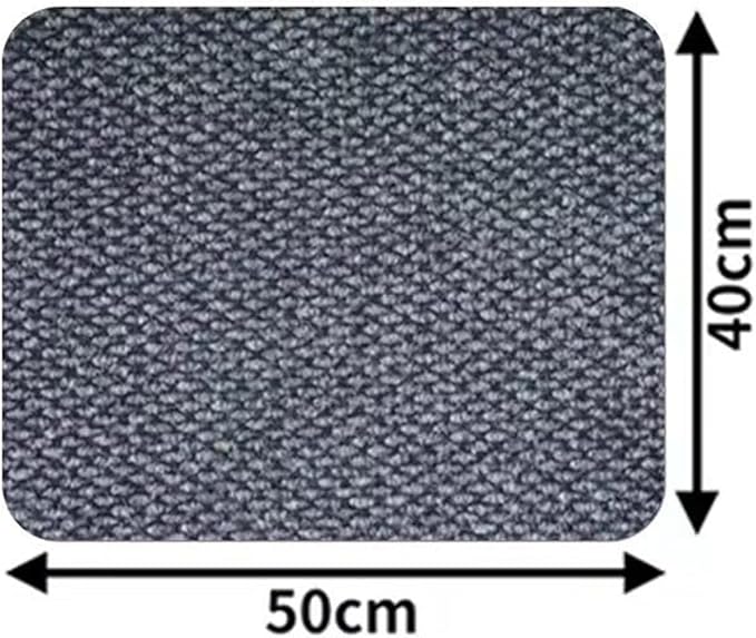 2 Pack Urinal Mat for Men's Restroom, Washable Bathroom Urinal Pads, Water Absorbent Pee Pad, Professional Non-Slip Urinal Floor Mats for Commercial Restrooms