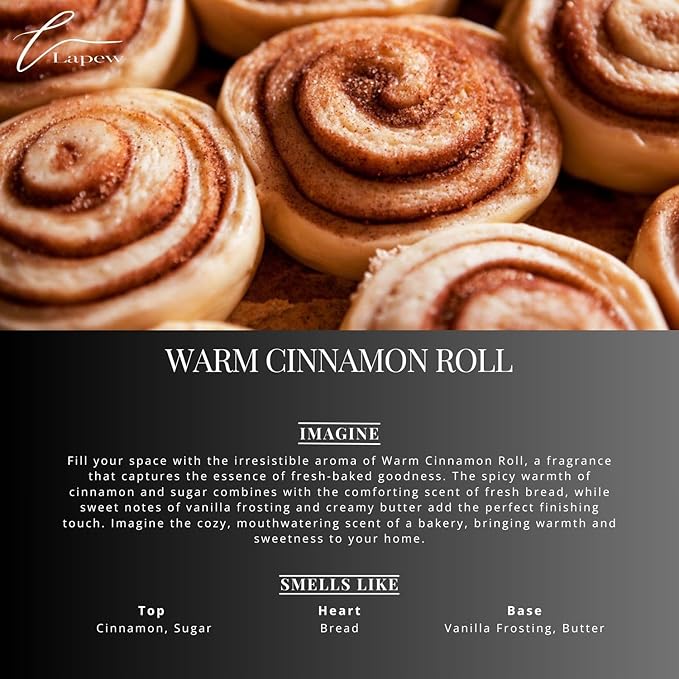 Lapew Warm Cinnamon Roll Scented Cleaning Bundle | Carpet Deodorizer Powder (16 oz) & Mop Soap Concentrate (36 oz) | Pet-Friendly Odor Eliminator