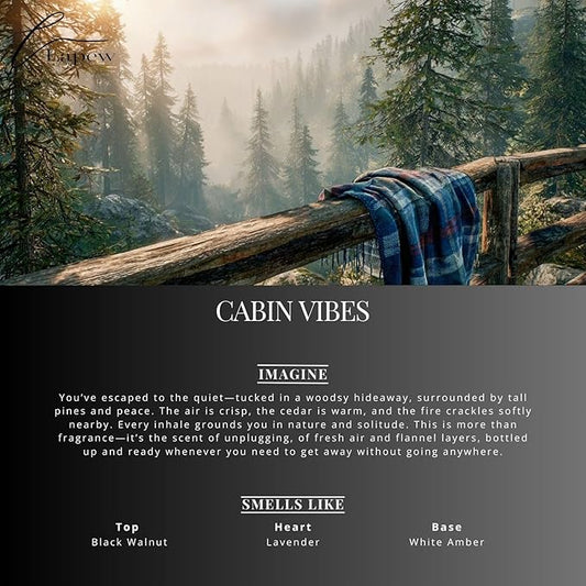 Lapew Cabin Vibes Scented Cleaning Bundle | Carpet Deodorizer Powder (16 oz) & Mop Soap Concentrate (36 oz) | Pet-Friendly Odor Eliminator