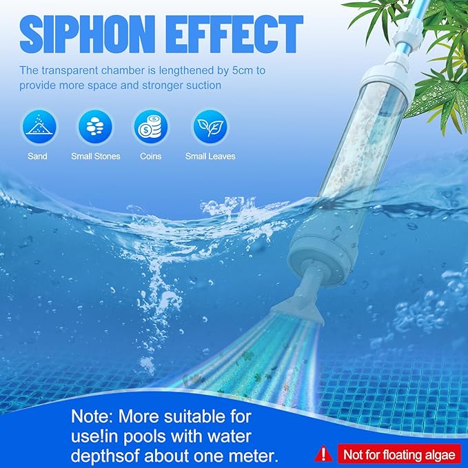6250 Paradise Power Spa Vacuum for Hot Tub,No Pumping,Batteries,Portable Hot Tub Vacuum Spa Vac Cordless,Handheld Pool Vacuums Sucks Up Rocks, Leaves,Coins, Sand,Debris and Other Small Objects
