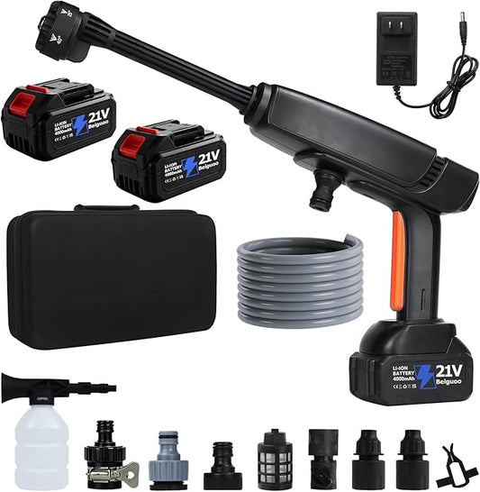 Cordless, Brushless Motor 1450 PSI, 2pcs 4.0Ah Battery