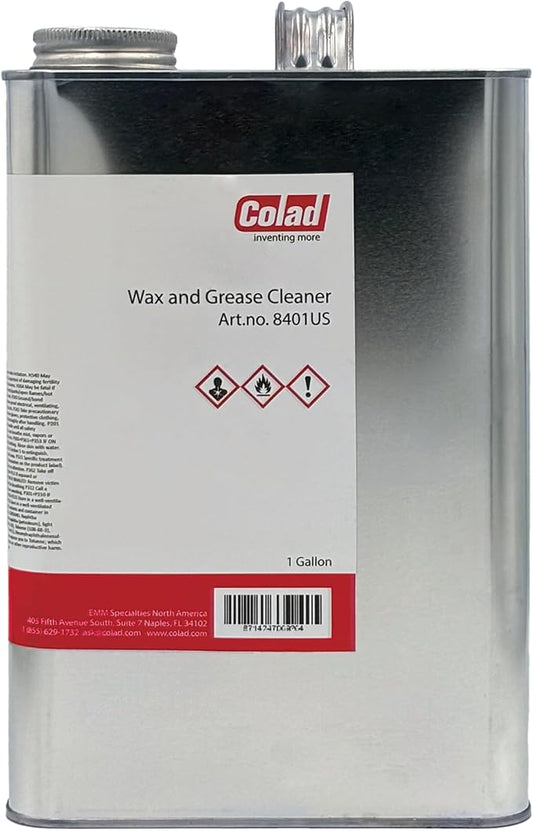 Colad Wax and Grease Solvent Cleaner for Automotive Refinish Prep, 1 Gallon