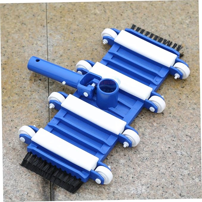 Swimming Pool Vacuum Head Brush Cleaner Pool Cleaning Tool for Inground Reinforced Design for Efficient Cleaning