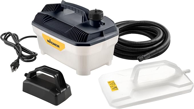 Wagner Spraytech 2439019 725 Wallpaper Steamer, Steam Cleaner for Easy Wallpaper Removal, 2 Steam Plates Included