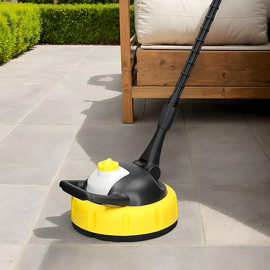 Pressure Washer, Concrete Cleaner, Pressure Washer Broom | Reusable Cleaning Tools Sidewalk Scrubber, Portable Outdoor Scrub Cleaner for Driveways, Walkways, Yards