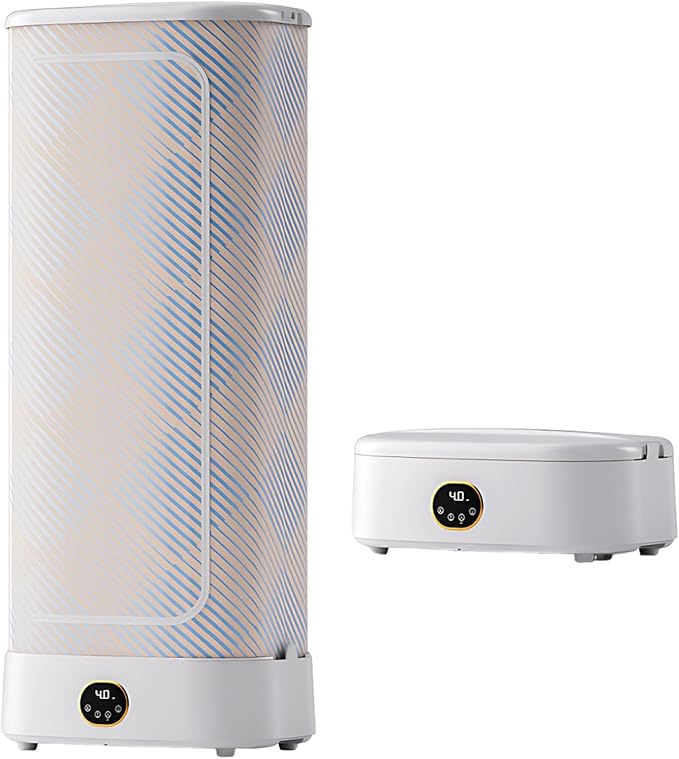 Steam Closet Vertical Steam Iron, 1000w Wireless Collapsible Steamer, Quick-Dry Rack, One-Key Care for Clothes & Fabric