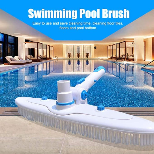 Pool Cleaning Suction Brush, Plastic Swimming Cleaning Tool, Pool Equipment Accessories for Inground Above Ground Pools