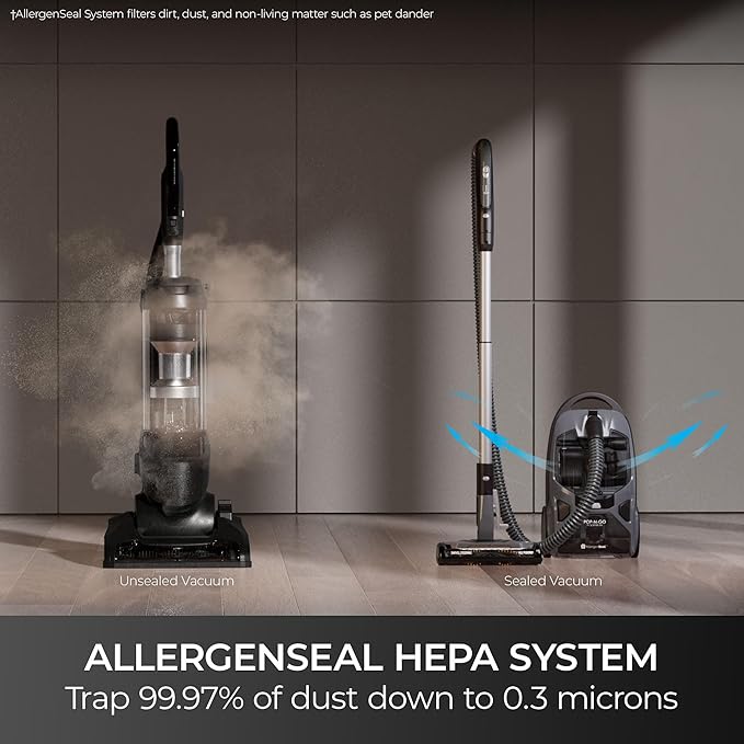 Kenmore BC4039 600 Series Pet Friendly Bagged Canister Vacuum with POP-N-GO, Pet PowerMate, Hair Eliminator Brushroll, HEPA Filter, Performance Indicator, Extended Reach and Auto Cord Rewind