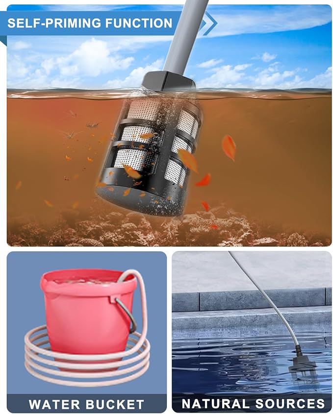 Jet Nozzle High Pressure Hose Nozzle for Garden Hose for Car Washing, Garden Cleaning, Patio