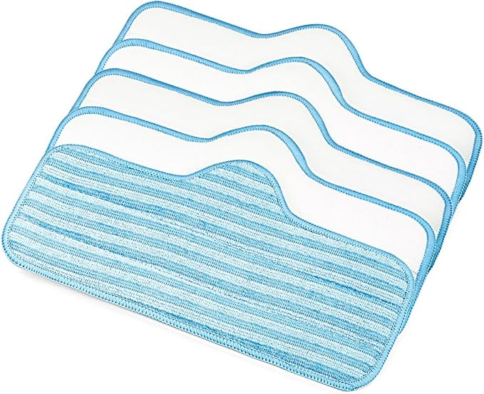 Dupray Washable Microfiber Floor Pads, Neat and Neat Plus Steam Cleaner Accessory, Pack of 5