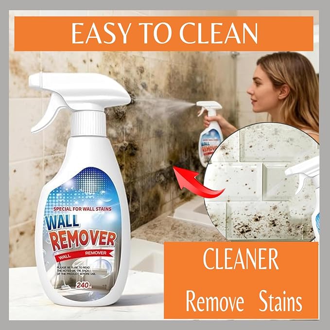Heavy-Duty Kitchen Degreaser Foam Cleaner,Highly Effective Removal Spray,Dirt, Dust And Stain Remover,Wall Multi functiona Foam Cleaner Spray (3, 240ML)