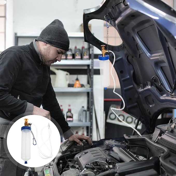 Fuel System Cleaner Hanging Bottle Auto Intake Cleaning Tool for Comprehensive Maintenance and Grime Removal