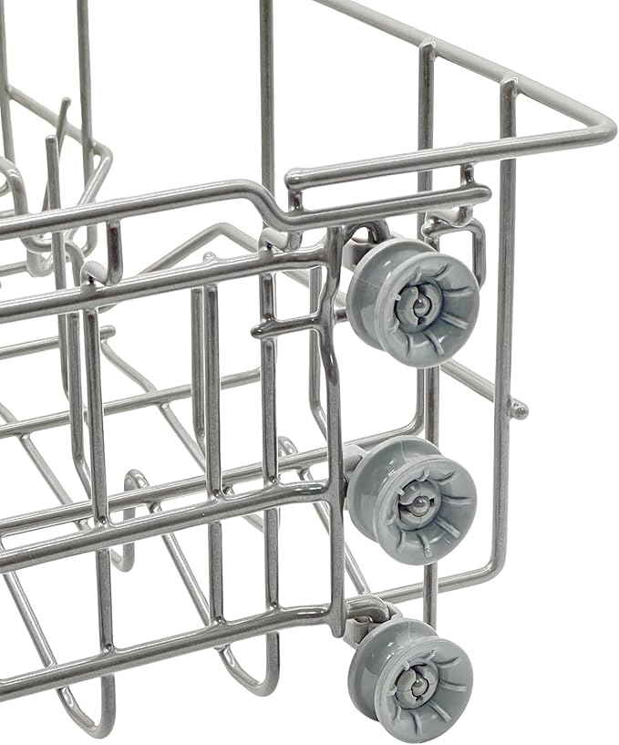DD82-01385A DD82-01385B Dishwasher Upper/Center Dishrack Assembly Dishrack Basket for Samsung Dishwashers DW80R2031US, DW80R2031UG, DW80N3030US, DW80N3030UB, DW80N3030UW, DW80M2020US