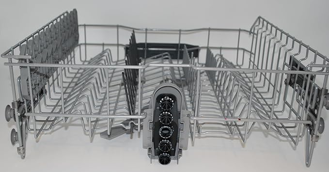 New 20001992 Dishwasher Complete Upper Cutlery Rack Replacement with 20001986, 20000175 Made for Bosch and Thermador. Fits Select ADA Compliant Models Only!
