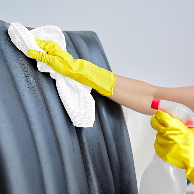 ZYROFIX Microfiber Cleaning Cloths (Value Pack of 36) Size 16" x 16", Highly Absorbent Cleaning Rags, Lint Free Towels, Reusable and Washable, Microfiber Towels for Cars