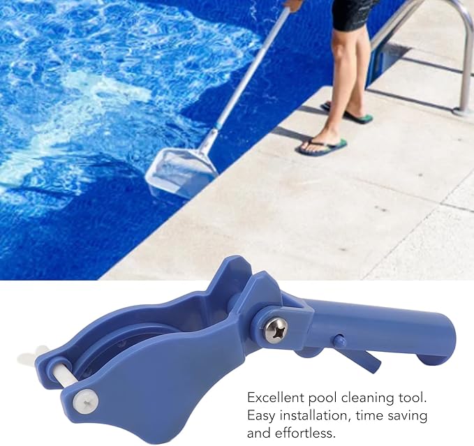 Pool Tablet Holder Z Clip Handle Cleaner - Simple Installation for Easy Maintenance, 3in Fit Swimming Pool Cleaning Tool