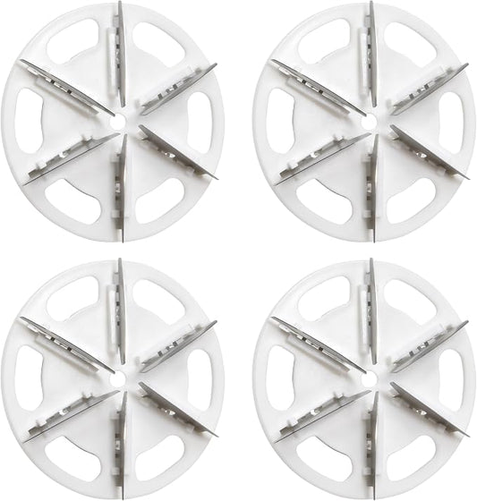 Electrolux Fabric Shaver Replacement Blades for LX-300R Series | 4-Pack High Quality 6-Leaf Stainless Steel Blades for Safe and Efficient Lint and Pill Removal by Unknown