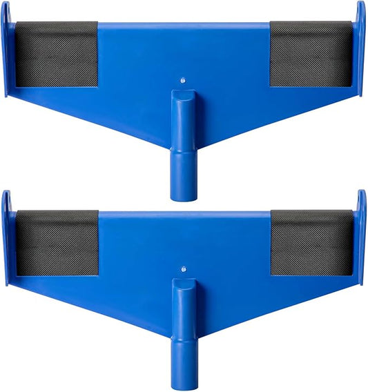 2 Pcs 17 Inch Gutter Ladder Safety Rest-Non-Slip Gutter Guard Ladder Stabilizer-Ladder Safety Helper for Gutters and Roof Safety Protection