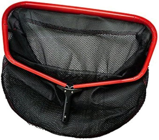 FibroPool Professional Swimming Pool Leaf Skimmer Net - Ultra Fine Mesh for Above and inground - Heavy Duty Debris Cleaning Accessories (18 Inch)