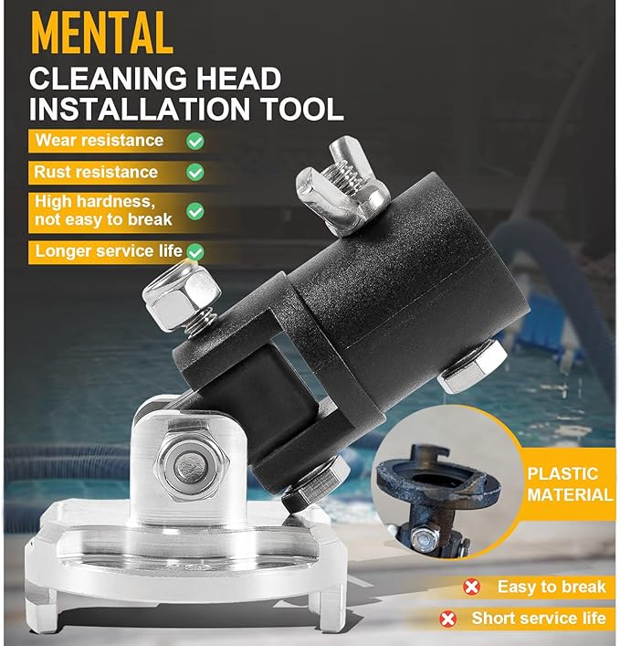 550272 Cleaning Head Installation Tool with 2 Wide Prongs, Fits G3 / G4 / G4V / G4VHP Cleaning Heads (Metal), Replacement for Gamma Series 3&4 Pop-Up Tool