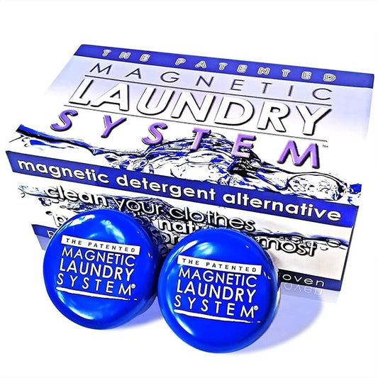 The Original MLS Laundry System – Patented and Proven Magnetic Laundry Detergent Alternative | Powder and Liquid Chemical-Free, Clear Scent, Sensitive Skin, Non-Toxic and Eco-Friendly