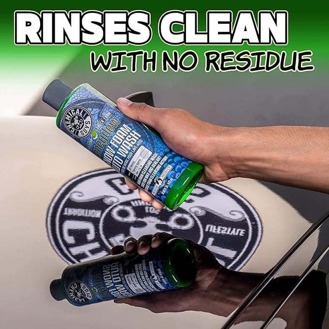Chemical Guys HOL316 Snow Foam Auto Wash Bundle, Cannon and Gun Soap, Safe for Ceramic Coating, Wax and Sealant, Watermelon and Honeydew Scents, 16 Fl Oz (Pack of 2)